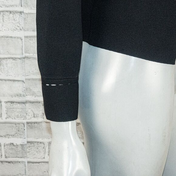 M.M. LAFLEUR Women's The Sant Ambroeus Jardigan Cardigan in Black sz Large - Picture 10 of 10